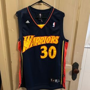Stephen curry #30 retro warriors jersey! China quality